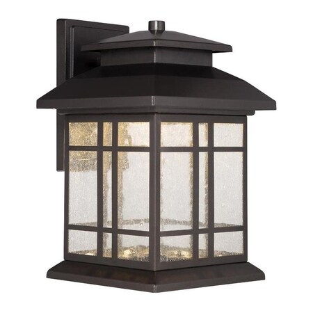 Designers Fountain Oil Rubbed Brnz Piedmont One Lght Energy Star Led OtdrLantern Wll Scnc LED33421-ORB